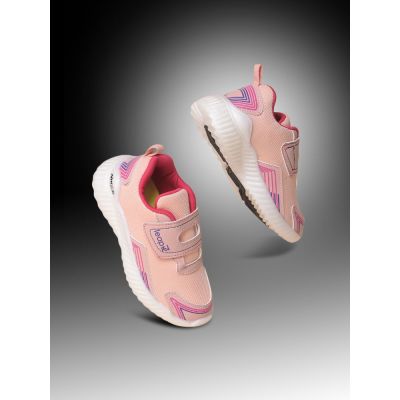 Leap7X by Liberty Kids NITKID-2 Peach Sports Non Lacing Shoes LEAP7X
