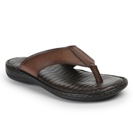 Coolers Formal (Brown) Thong Slippers For Mens JPL-222 By Liberty