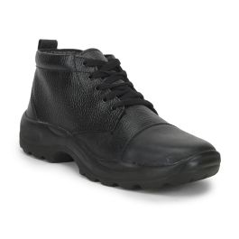 Freedom Casual (Black) Security Ankle Length Shoes OXFORD5132 By Liberty